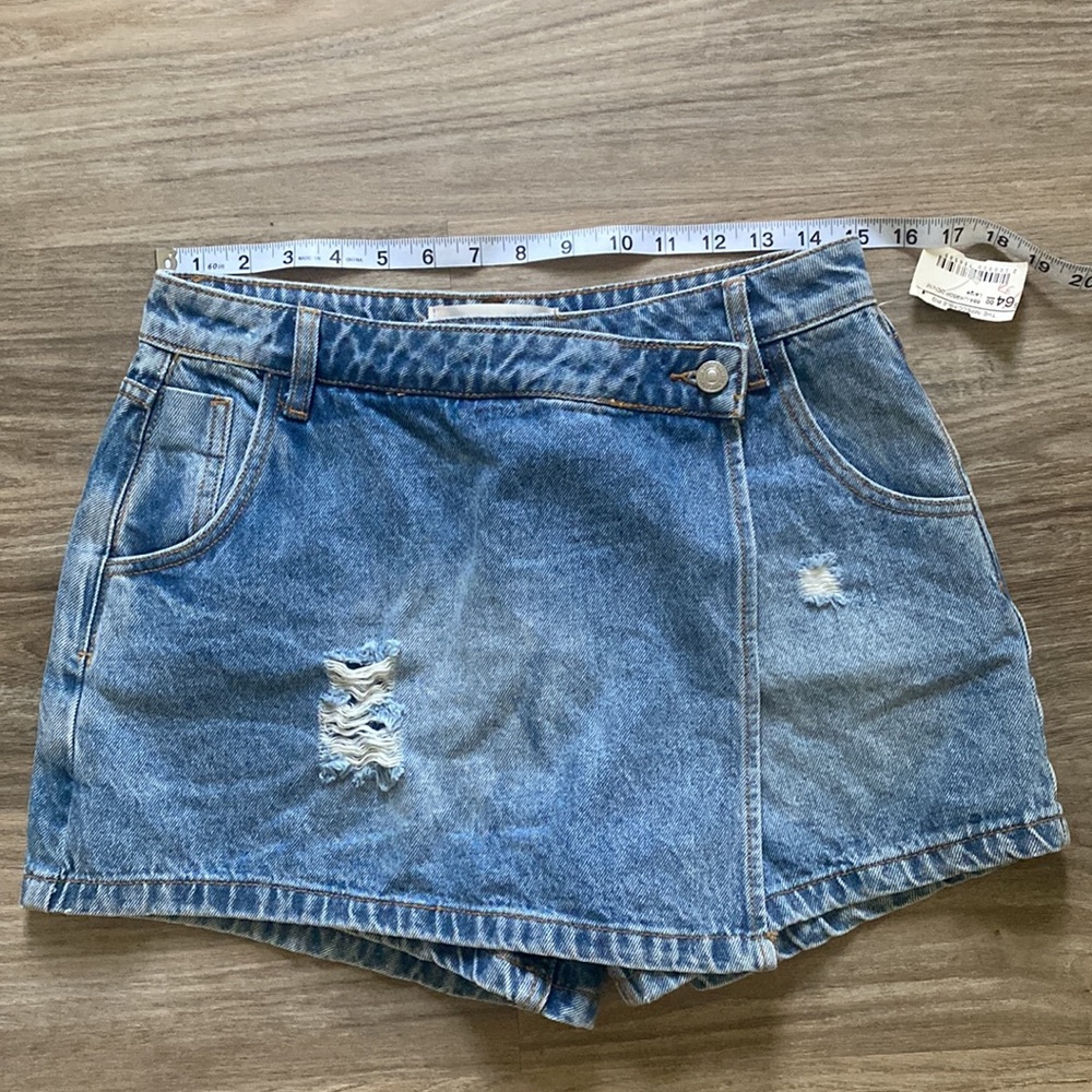 Denim skort - Picture 4 of 4